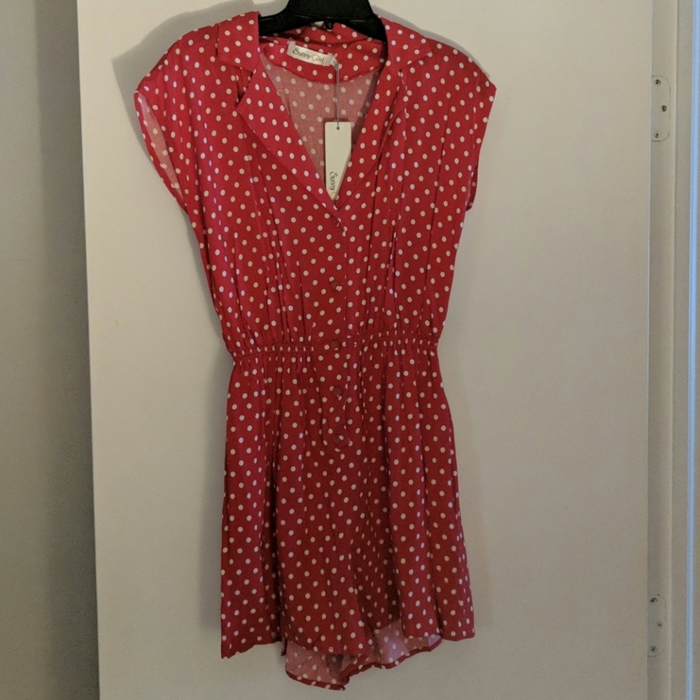 Polka Dot Romper